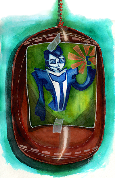 Fyf, watercolor promo version.